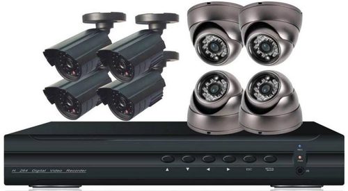 Full HD CCTV Camera Combo Kit with 4CH DVR @17950/-